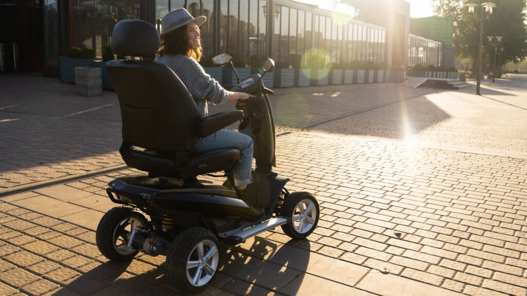 Shopping In Providence Marketplace with Mobility Scooters Mt. Juliet Rentals