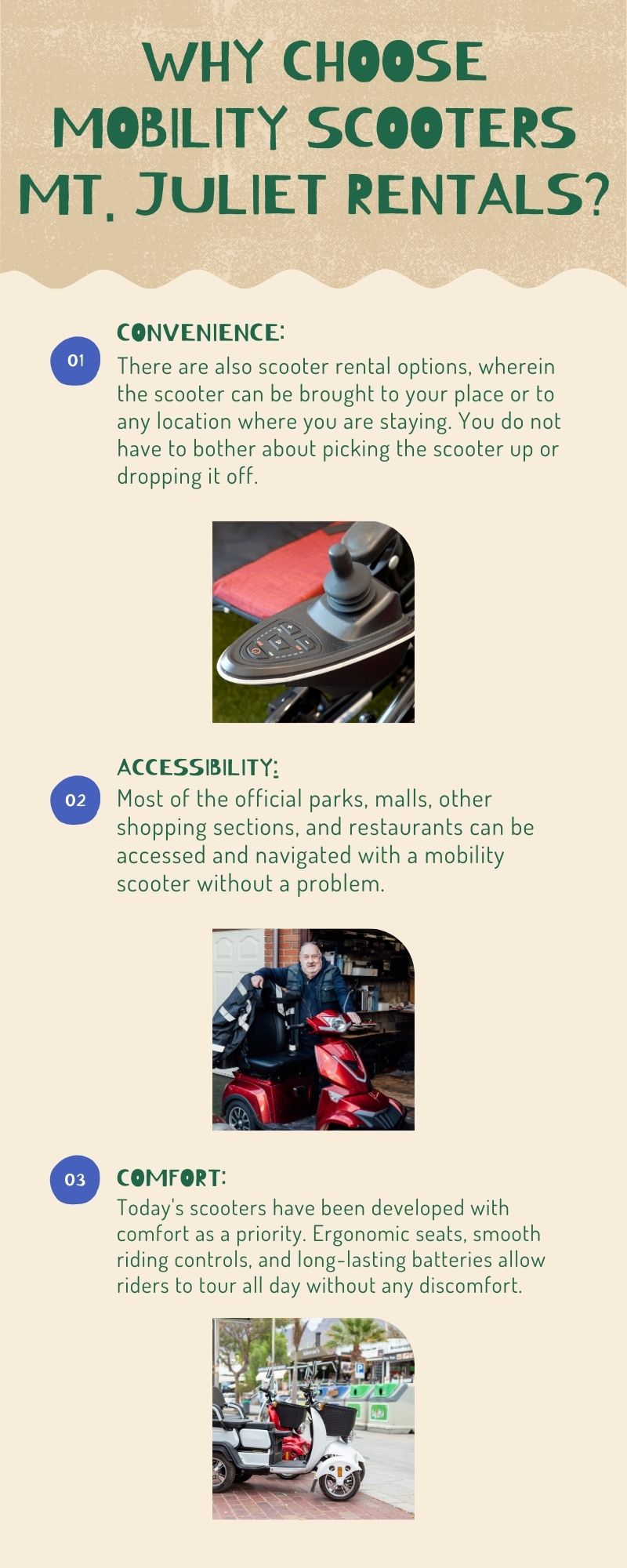 Why Choose Mobility Scooters Mt. Juliet Rentals